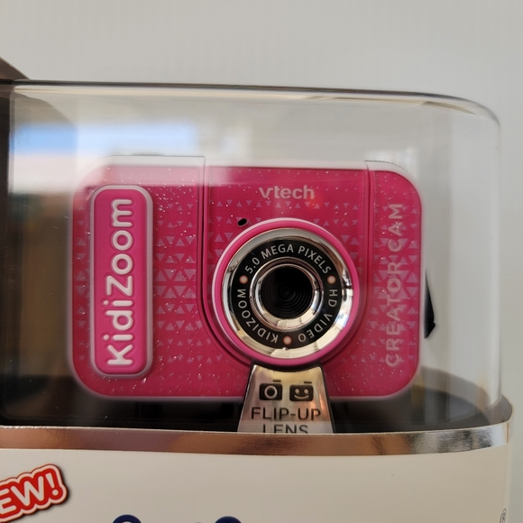 VTech KidiZoom Creator Cam HD Video Kids' Digital Camera, Green screen - Picture 1 of 9